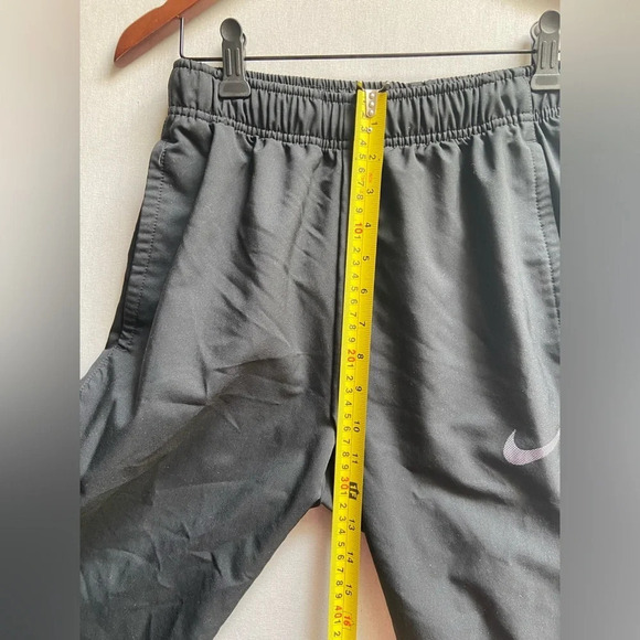 Nike Dri Fit black unisex  track pants Sz S - Picture 9 of 10